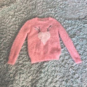 Pink Republic fuzzy sweater